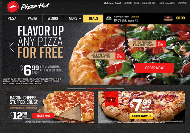 美國著名連鎖餐廳 必勝客新品牌VI設(shè)計亮相 