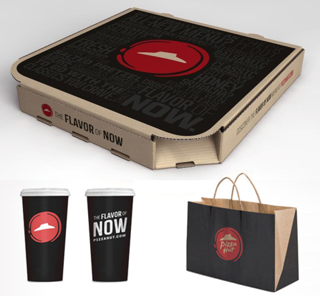 美國著名連鎖餐廳 必勝客新品牌VI設(shè)計亮相 